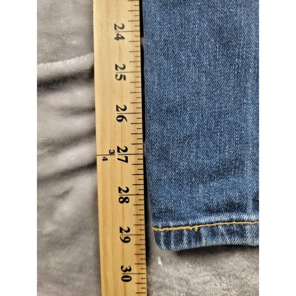 Men's Levi's 511 Size 36x29 Stretch Straight Leg Blue‎ Denim Jeans - Picture 2 of 8